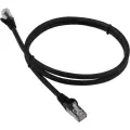 Патч-корд Lanmaster LAN-PC45 RJ-45 (m) - RJ-45 (m) CAT6 F/UTP, длина 15 м, черный