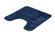Коврик для туалета в ванную комнату Swensa Presto 45x45 см цвет темно-синий