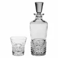 Набор для виски хрустальный 7 предметов (штоф + 6 стаканов 320 мл.) Triniti Crystal Bohemia 99999/32015/967-709