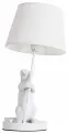 Декоративная настольная лампа Arte Lamp GUSTAV A4420LT-1WH E14 белый
