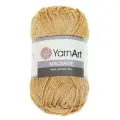 Пряжа YarnArt Macrame 90 г, 130 м 100% полиэстер 155 Золотистый, 6 шт