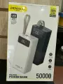 Power Bank 50000mah/power bank для телефонов /Внешний аккумулятор для смартфона, планшета, нотбука с фонариком