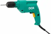 Дрель DCA Keyless AJZ05-10A, быстрозажимной патрон, зеленая