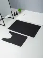 Комплект ковриков для ванной Черный BM-011