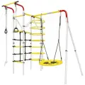Спортивно-игровой комплекс ROMANA Космос 103.21.05 серый/желтый без качелей