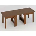 Стол-книжка СКР-17-Р (2500 мм) Орех, раскладной, обеденный, 78.8х87.0х250.0 см, россия