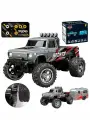 Радиоуправляемый металлический минитрак с прицепом 1:64 - HG4-80-GREY