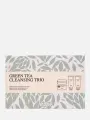 Подарочный набор для ухода за кожей лица YADAH green tea cleansing trio, Адвент