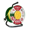 Удлинитель силовой ТМ Союз на катушке 4 гнезда 4000 Вт 30м