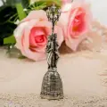 Колокольчик металлический Город Влюбленных, из бронзы настольный