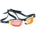 Очки для плавания MP Michael Phelps XCEED Titanium Mirror, navy/white