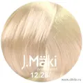 J.Maki Стойкий краситель для волос, 12.28 Суперблонд жемчужный бежевый, 60 мл