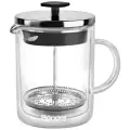 Френч-пресс Rondell Dual RDS-1063, 800 мл прозрачный 0.8 л 18 см