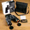 Бинокль 7х50, Кругозор, черный с точками в квадратах на вставках