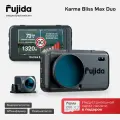 Видеорегистратор для автомобиля Fujida Karma Bliss Max Duo WiFi с GPS, радар-детектором, WiFi-модулем и двумя камерами