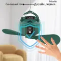 Потолочный вентилятор палатки для кемпинга на открытом воздухе, usb-зарядка, с подсветкой