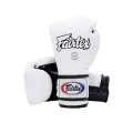 Боксерские перчатки Fairtex Mexican Style BGV9 White/Black (14 унций)