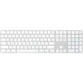 Беспроводная клавиатура Apple Magic Keyboard Touch ID + Num Silver | MXK73 USB-C, Белая, Русская гравировка