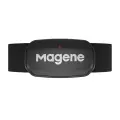 Magene H303 Датчик сердечного ритма Bluetooth ANT Обновление HR Монитор с нагрудным ремнем Двухрежимный компьютерный велосипед Спортивный ремень, Черный