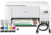 МФУ Epson L3251, белый, струйный, цветной, А4