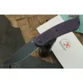 Складной нож Kansept Knives Reverie, сталь 154CM, рукоять фиолетовый G-10