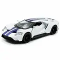 Модель машины Kinsmart Ford GT 2017, масштаб 1:38, белая инерционная