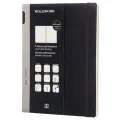 Блокнот Moleskine Professional Soft XL 190x250, 86 листов 406954PROPFNT4SBK черный 1 шт. в точку