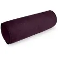 Декоративная подушка-валик Велюр - канвас темно-сиреневый, 15х47 см.