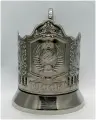 Подстаканник никелированный с чернением  СССР