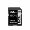 Карта памяти 256Gb Lexar Professional SILVER SDXC UHS-II (250/120MB/s) V60 U3 (LSD256CB1667)