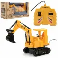 Машина гусеничный экскаватор д/у 1:36 с управляемыми подвижными деталями и звуком