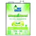 Полусинтетическое моторное масло MolyGreen Clean Diesel 5W-30 DL-1, 4 л, 4 кг, 1 шт