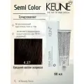 KEUNE SEMI COLOR 4.37 Средний Шатен Экспрессо Крем-краска для волос без аммиака