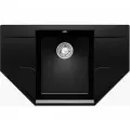 Кухонная мойка из искусственного камня Polygran RIFF-800 (№316 Космос)