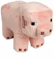 Большая плюшевая игрушка Свинья Майнкрафт Pig 26см