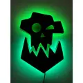СветильниеWAAAGH! Warhammer 40000. Вархаммер 40K цвет подсветки зеленый
