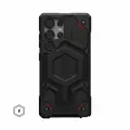 Чехол Uag Monarch PRO для Samsung Galaxy S25 Ultra совместим с MagSafe, чёрный (Kevlar-Black)