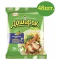 Лапша Доширак Квисти со вкусом курицы 70 г х 48 шт