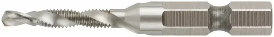 Сверло-метчик М 4 шаг 0,7 мм 16/54 мм, быстрорежущая сталь Р6М5, шестигранный хвостовик, FIT
