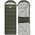 Спальный мешок Naturehike, длина 220см, зеленый, левая молния