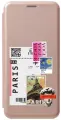 Чехол-книжка на Apple iPhone 14 Plus / Эпл Айфон 14 Плюс с рисунком Paris Stickers золотистый