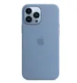 Чехол Силиконовый с цветной анимацией для iPhone 13 Pro, Slicone Case MagSafe/ синий / blue fog