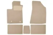 Коврики в салон Klever Premium CHANGAN Lamore 2023-н. в. / Uni-L 2024-н. в, седан, 5 шт (текстиль, бежевые) / Чанган Ламор, ЮНИ-Л