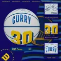 Мяч баскетбольный Wilson NBA PLAYER ICON MINI CURRY, WZ4007401CN3, размер 3