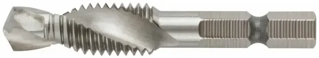 Сверло-метчик М 10 шаг 1,5 мм 26/59 мм, быстрорежущая сталь Р6М5, шестигранный хвостовик, FIT