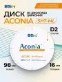 Диск из диоксида циркония Aconia, SHT ML, оттенок D2, размер 98 мм, толщина 16 мм