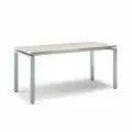 Стол письменный на металлокаркасе Vita Metal V-1.2.1CM Сосна Карелия 1600х700х750
