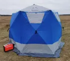 Зимняя палатка шатер 6-местная Nature camping палатка шатер для зимней рыбалки / M2020 /