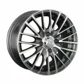 Колесный диск LS LS768 17x7.5 PCD4x108 ET37,5 D63,3 темно-серый глянцевый с полированными лучами