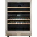 Винный шкаф CellarPrivate встраиваемый, двухзонный на 43 бутылки CP043-2T